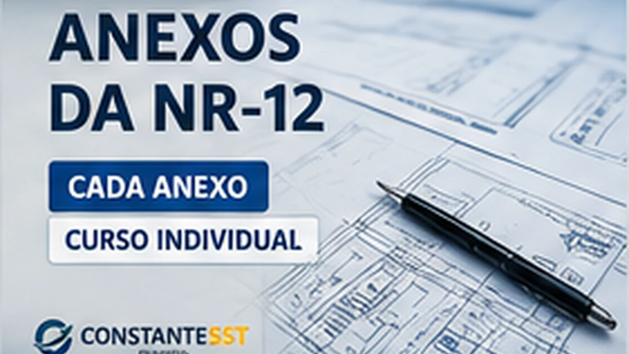 Projeto técnico relacionado aos anexos da NR-12
