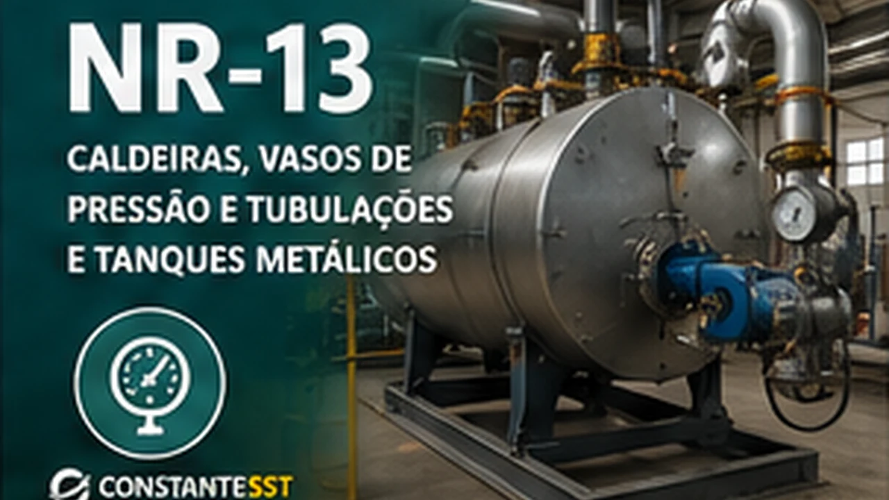 Vaso de pressão e tubulações industriais