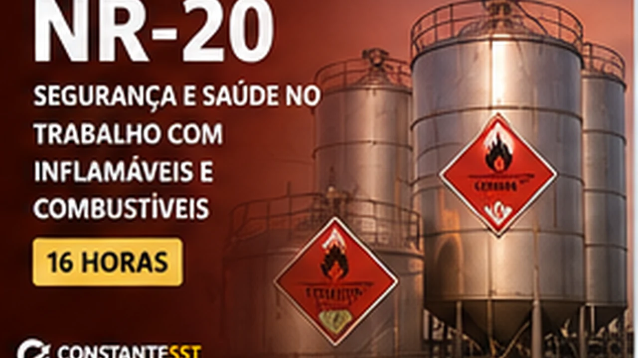Instalação com inflamáveis e combustíveis